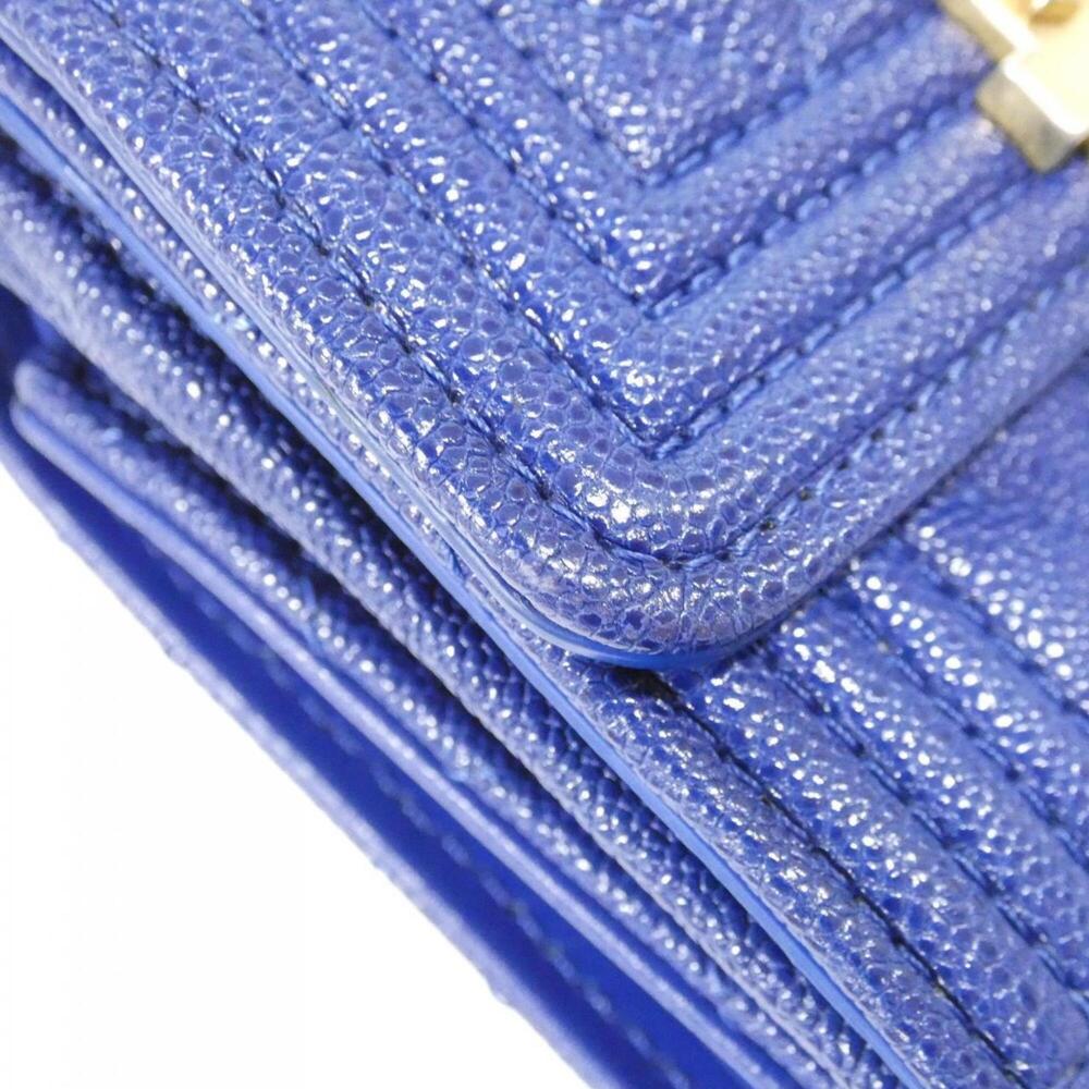 CHANEL Blue Wallet - Picture 7 of 10